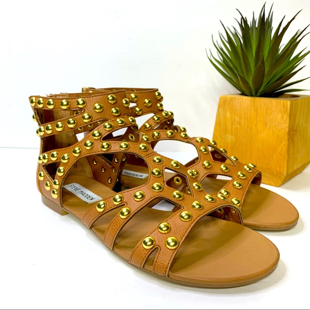 Steve Madden Culver Embellished Sandals size 8